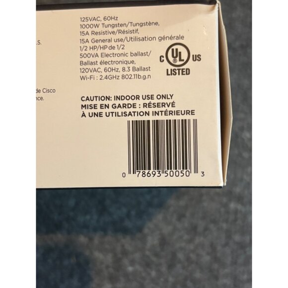 Indoor Wi-Fi Outlet By Woods 50050 For Smart Device Control With App - Picture 4 of 5